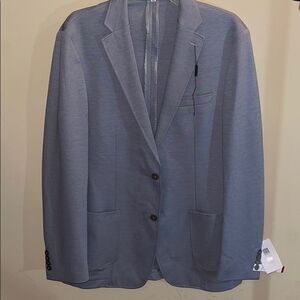 NWT Calvin Klein Blazer jacket light grey 40 long